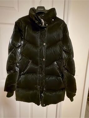 Pajar Black Glossy Puffer Coat - Women's Quilted Jacket